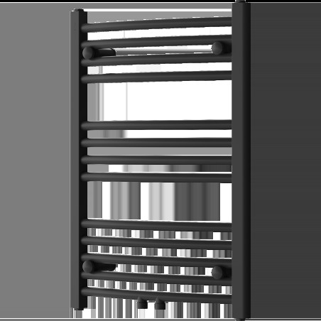 Mexen Ares koupelnový radiátor 700 x 500 mm, 286 W, Černý - W102-0700-500-00-70