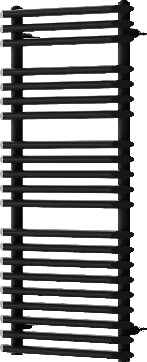 Mexen Akan koupelnový radiátor 1080 x 500 mm, 784 W, Černá - W121-1080-500-00-70