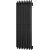 Mexen Aurora designový radiátor 1200 x 450 mm, 917 W, Černá - W212-1200-450-00-70