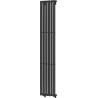 Mexen Oregon designový radiátor 1800 x 350 mm, 604 W, Černá - W202-1800-350-00-70