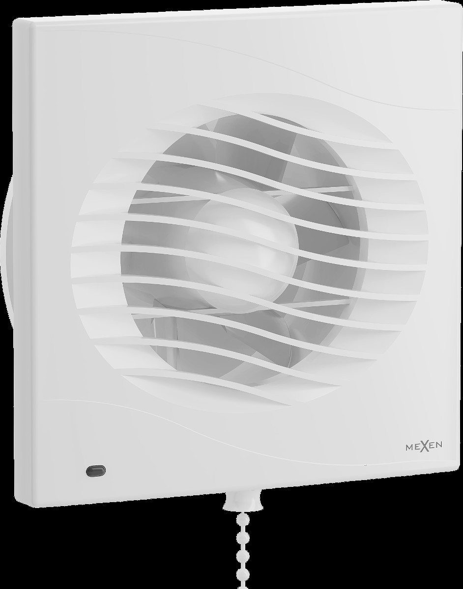 Mexen DXS 150 ventilátor koupelnový, šňůrový spínač, bílý - W9603-150K-00