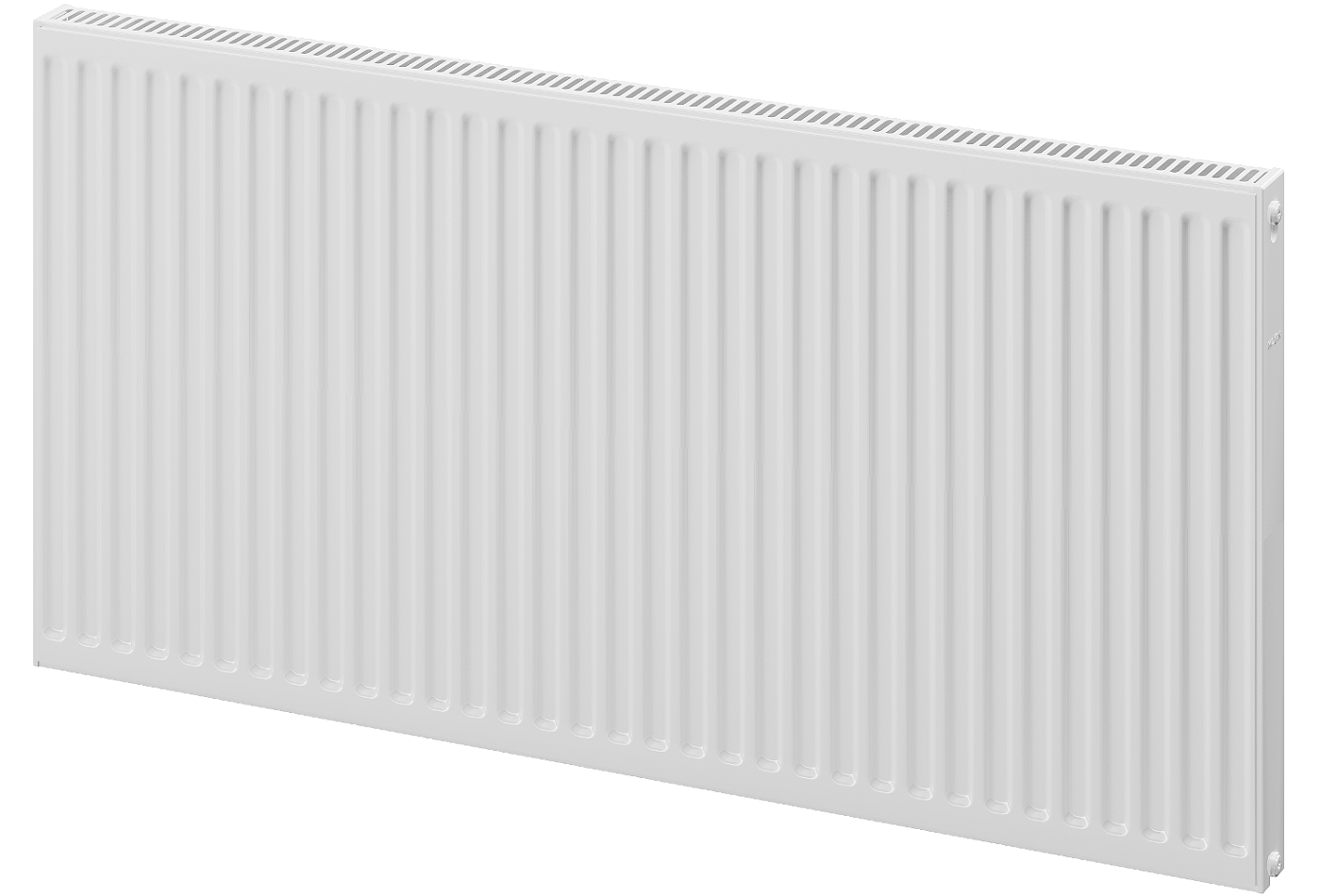 Mexen C11 deskový radiátor 600 x 400 mm, boční připojení, 373 W, Bílá - W411-060-040-00