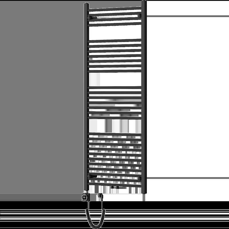 Mexen Mars elektrický radiátor 1500 x 600 mm, 900 W, černý - W110-1500-600-6900-70