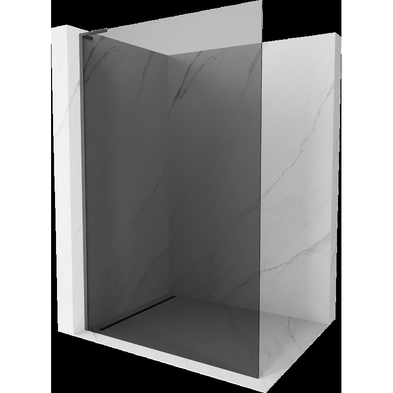 Mexen Kioto L sprchová stěna Walk-in 90 x 200 cm, grafit, gun metal - 800-090-103-95-40