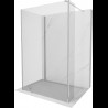 Mexen Kioto sprchová stěna Walk-in 140 x 85 x 30 cm, transparentní, chrom - 800-140-085-221-01-00-030