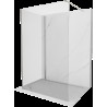 Mexen Kioto sprchová zástěna Walk-in 130 x 115 cm, transparentní, nerezová - 800-130-212-97-00-115