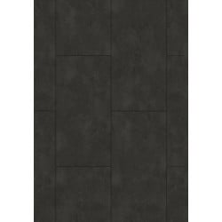 Mexen Steel Black vinylové panely 610 x 305 mm SPC 6,5 mm, podložka IXPE 1,5 mm, 4 V-Fuga, Kámen - F1148-0610-305-505-4V1-90