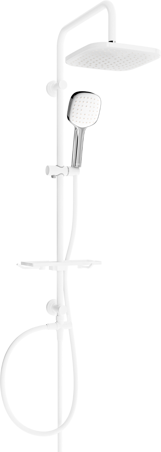 Mexen T33 sprchový sloup, Bílá/Chromovaná - 798333393-21
