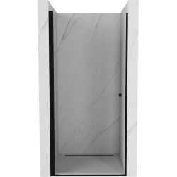 Mexen Pretoria otočné sprchové dveře 70 cm, Průhledné, Černá - 852-070-000-70-00