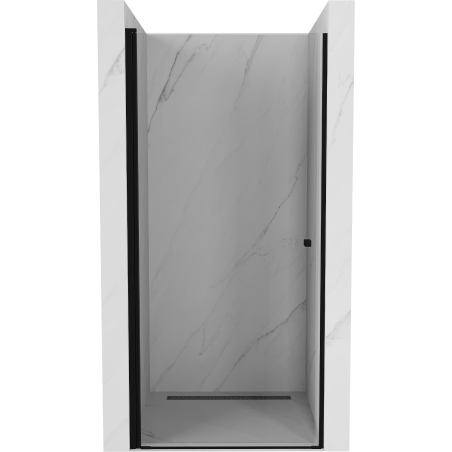 Mexen Pretoria otočné sprchové dveře 70 cm, Průhledné, Černá - 852-070-000-70-00