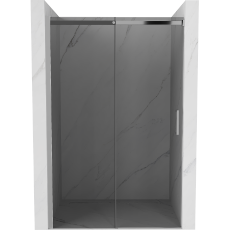 Mexen Omega rozsouvací sprchové dveře 150 cm, Grafitově černá, Chromovaná - 825-150-000-01-40