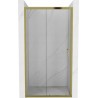 Mexen Apia rozsouvací sprchové dveře 100 cm, Průhledné, Zlatá - 845-100-000-50-00