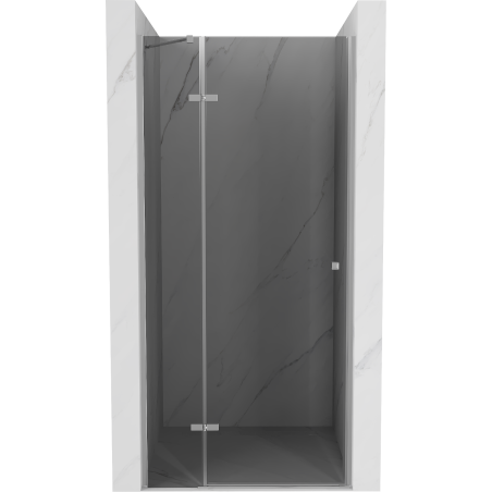 Mexen Roma otočné sprchové dveře 80 cm, Grafitově černá, Chromovaná - 854-080-000-01-40