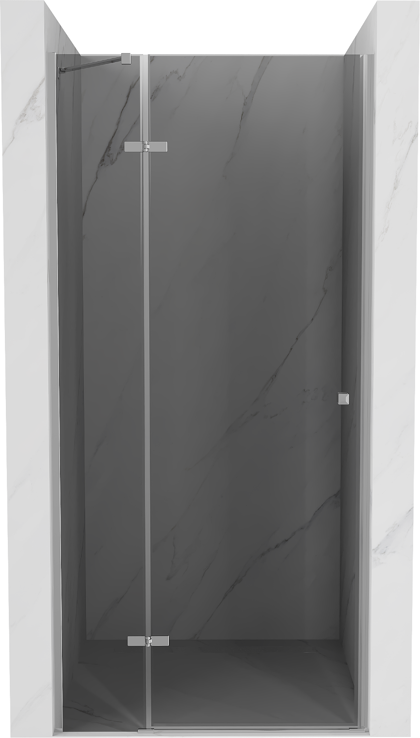 Mexen Roma otočné sprchové dveře 110 cm, Grafitově černá, Chromovaná - 854-110-000-01-40