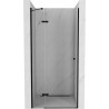 Mexen Roma otočné sprchové dveře 80 cm, Průhledné, Černá - 854-080-000-70-00