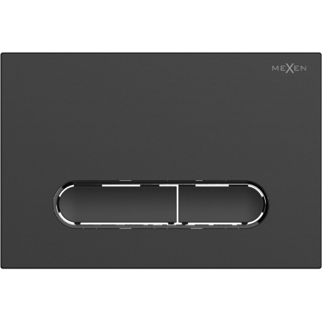 Mexen Fenix 11 splachovací tlačítko, Matná černá - 601103