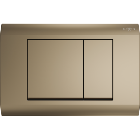 Mexen Fenix 01 splachovací tlačítko, Zlatá - 600104